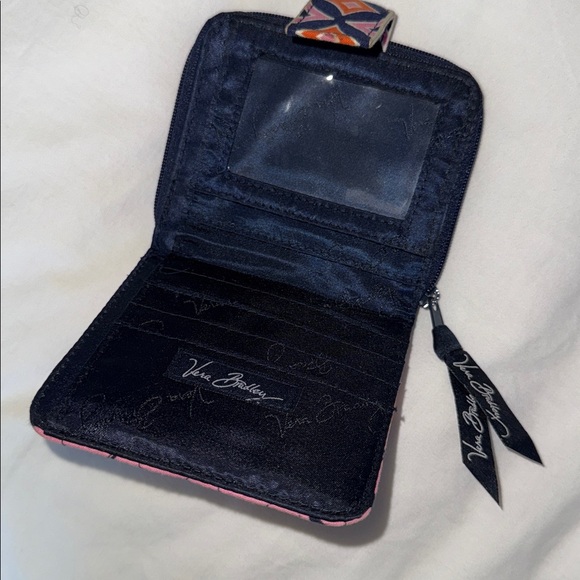 Vera Bradley Mini Zip Wallet in the retired "Loves Me" pattern - Picture 3 of 8